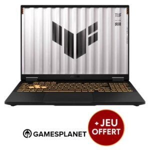 PC PORTABLE GAMER ASUS TUF GAMING F16 I7 14È GÉN 32GO RTX 5060