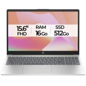 PC PORTABLE HP 15-FD0093NK I5 13È GÉN 16GO 512GO SSD – SILVER & OR CHAUD