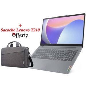 PC PORTABLE LENOVO IDEAPAD SLIM 3 15IRU8 I3 13È GÉN 8G 512G SSD – GRIS