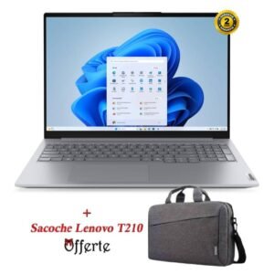 PC PORTABLE LENOVO THINKBOOK 16 G8 IAL ULTRA 5 225U 16G 512G SSD – GRIS