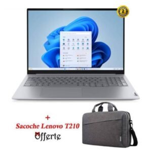 PC PORTABLE LENOVO THINKBOOK 16 G8 IAL ULTRA 5 225U 24GO 512GO SSD – GRIS