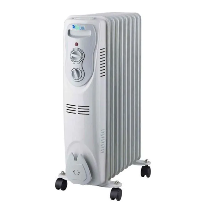 Radiateur à bain d’huile BIOLUX RB2003 9 Éléments 2000W – Blanc