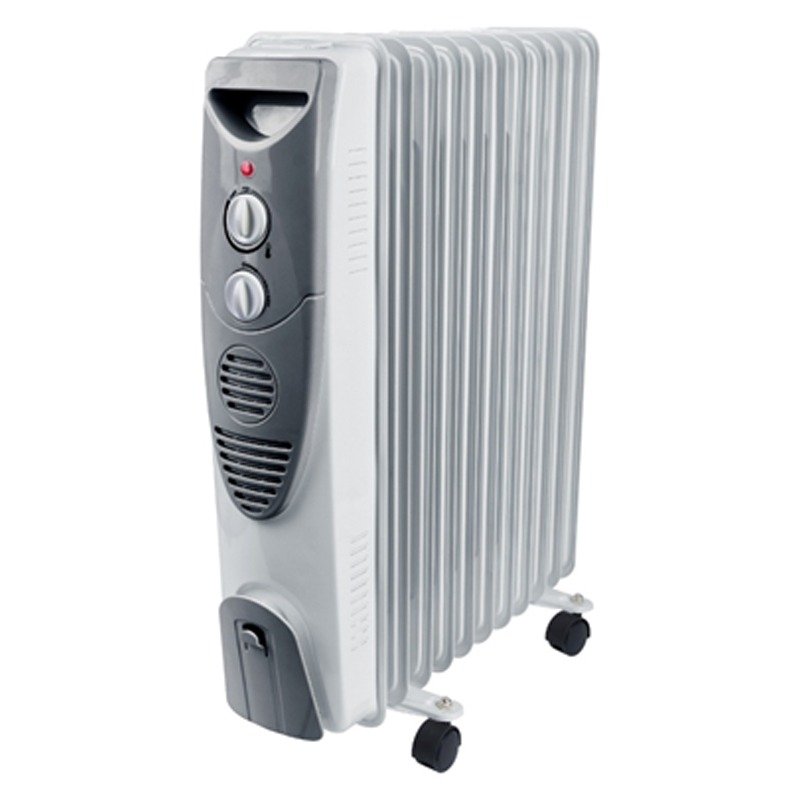 RADIATEUR BAIN D’HUILE BIOLUX RB2503 11 ÉLÉMENTS 2500W – BLANC