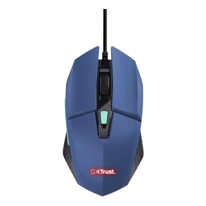 TRUST GXT 109B FELOX – Souris Gamer Filaire Bleu