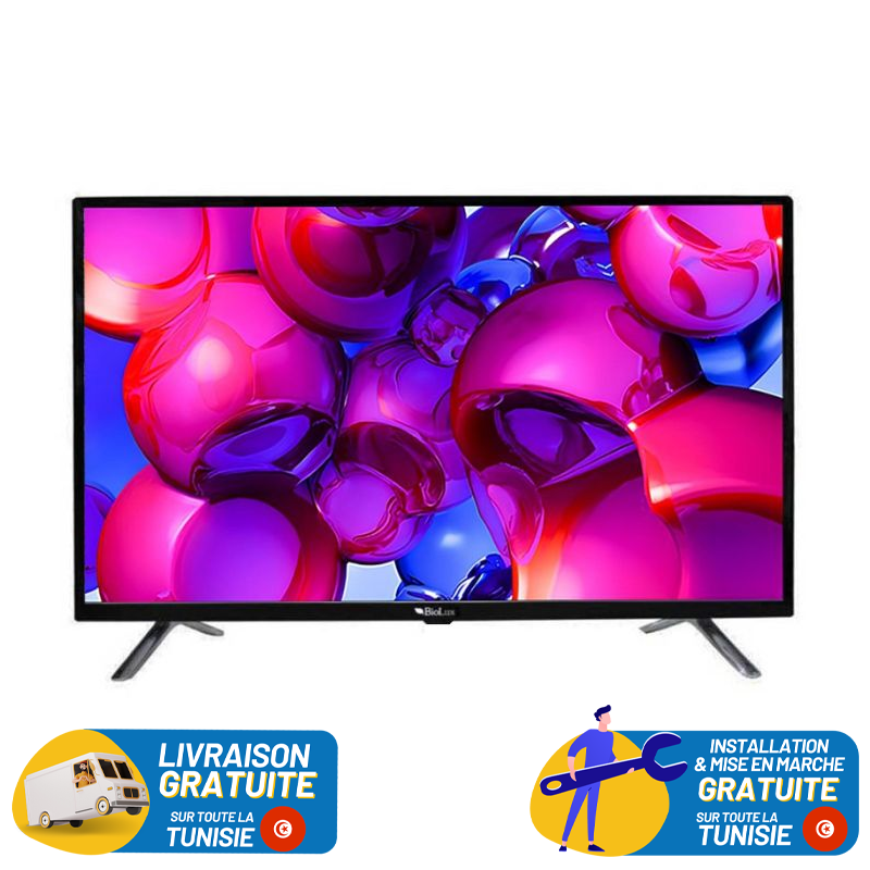 TV BIOLUX 40 » ECO40R FULL HD + RÉCEPTEUR INTÉGRÉ